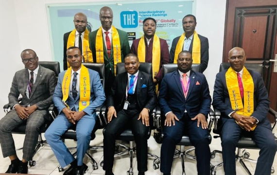 IBAKM Team Pays Courtesy Visit to Covenant University Vice-Chancellor
